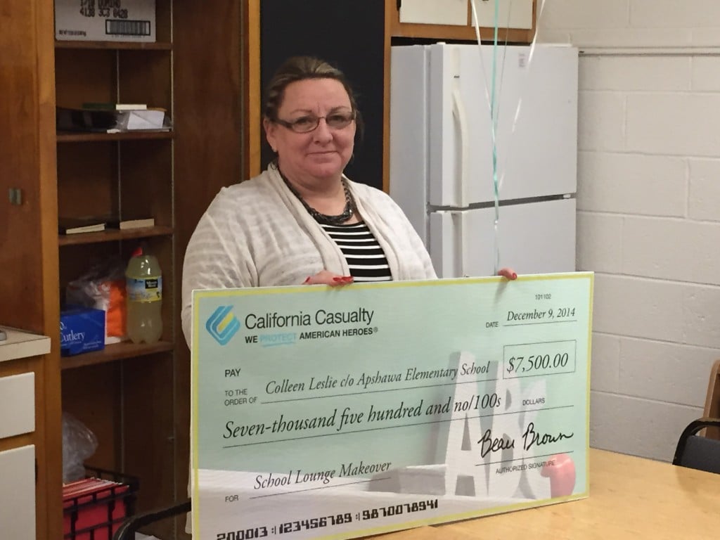 Newest School Lounge Makeover Winner: Colleen Leslie | California Casualty