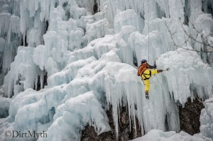 Jeff Ice Climb 1