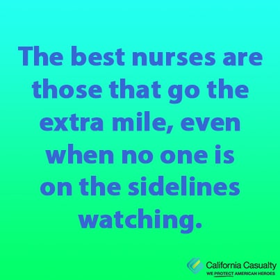 Inspiring Nurse Quotes  California Casualty