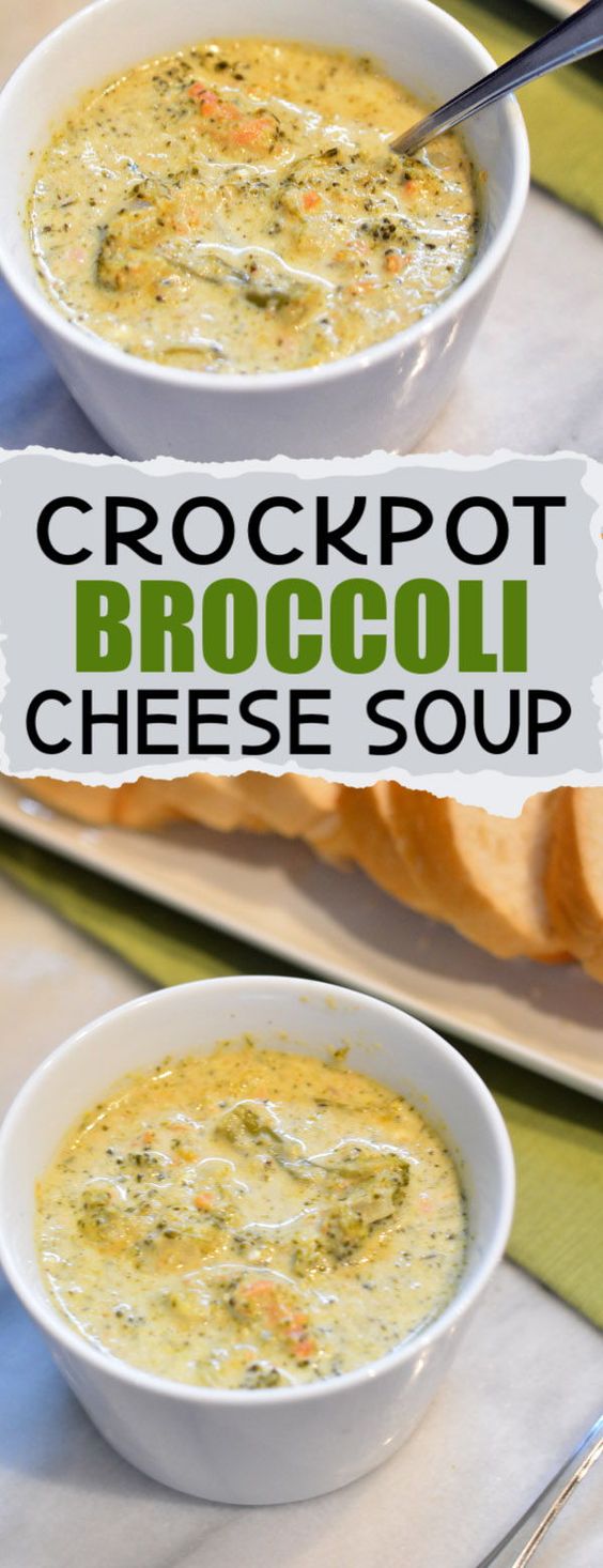 Cozy Fall Recipes - Broccoli Cheese Soup