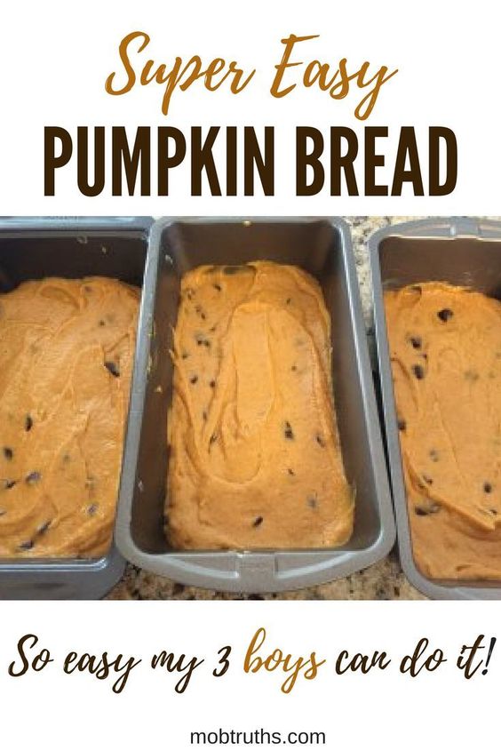 Easy Pumpkin Bread - Cozy Fall Recipes