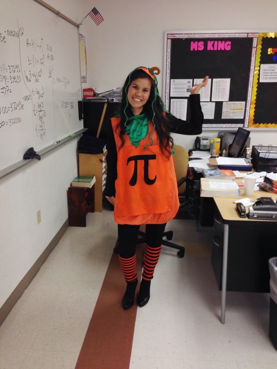 Pumpkin Pi - Math Themed Halloween Costume