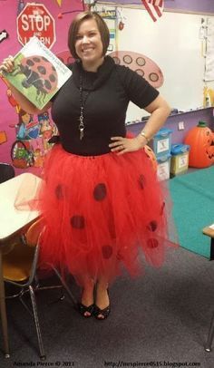 Grouchy Ladybug costume idea for teachers