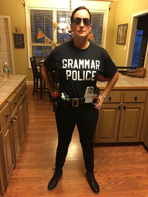 The Grammar Police - Halloween Costumes for Teachers