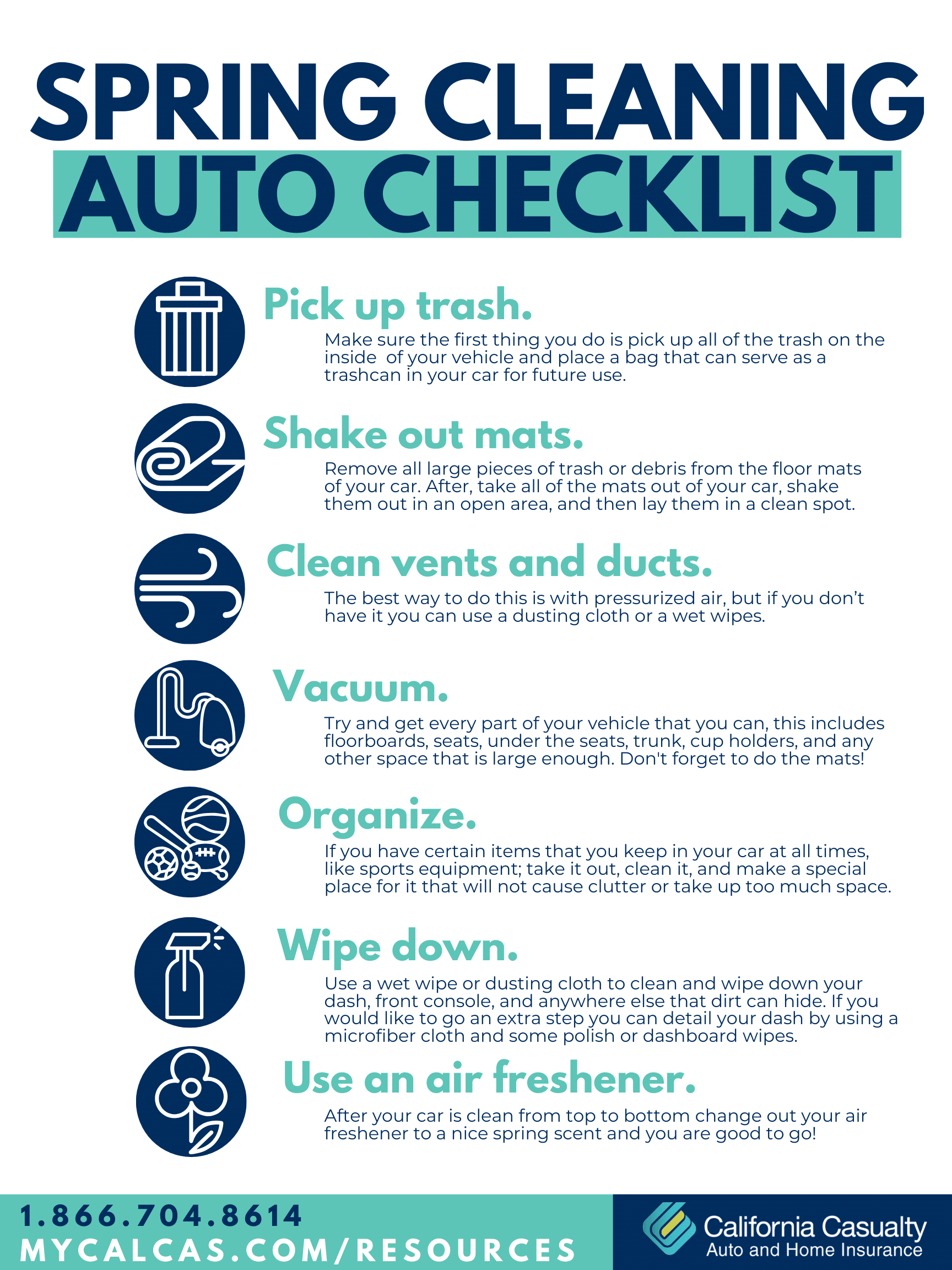 Auto Maintenance Checklist