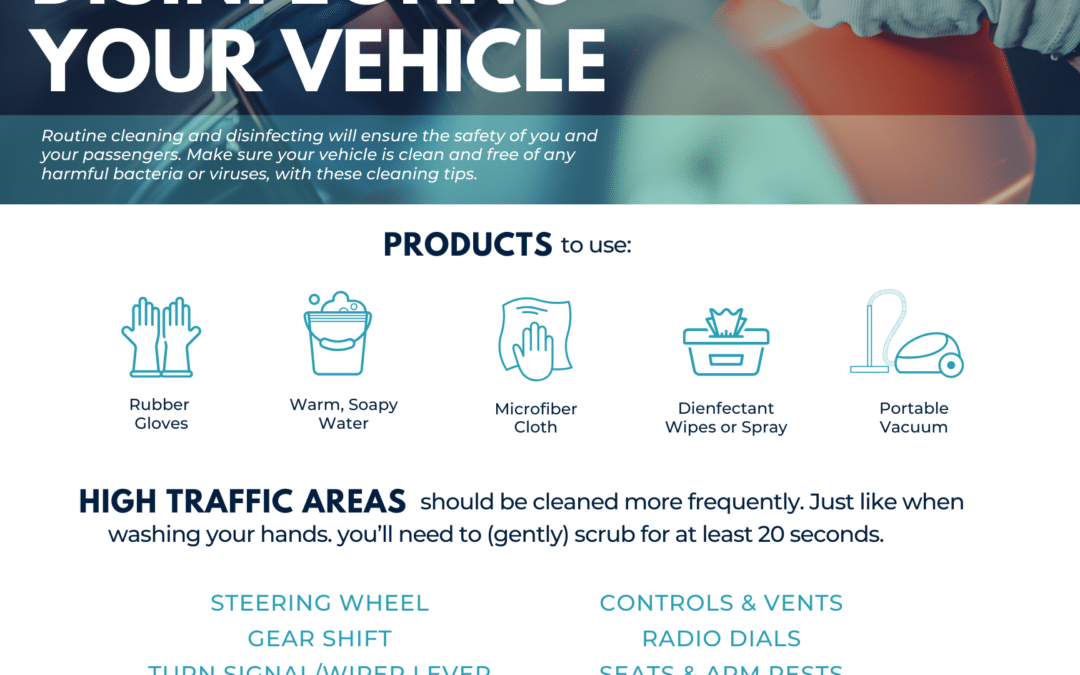 Cleaning and Disinfecting Your Vehicle