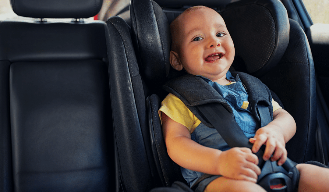 kid in car seat