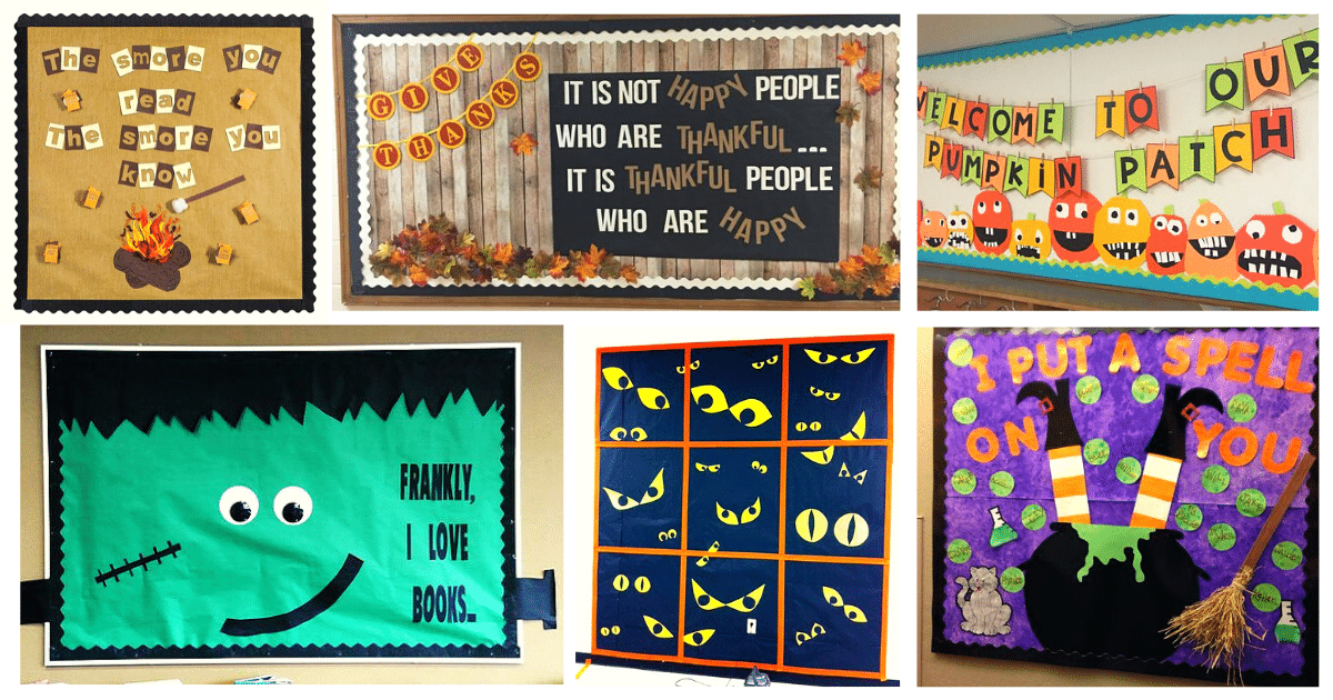 Spice Up Your Classroom- Fall Bulletin Boards