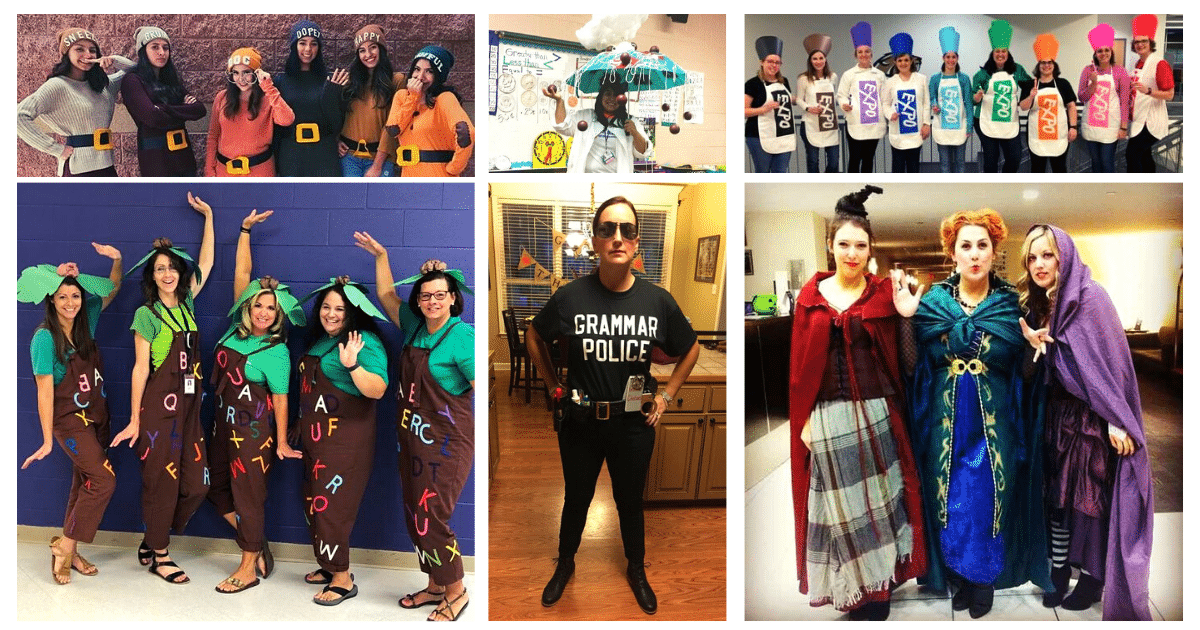 Book Character Costume Ideas For Teachers