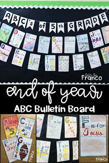 end of the year bulletin boards