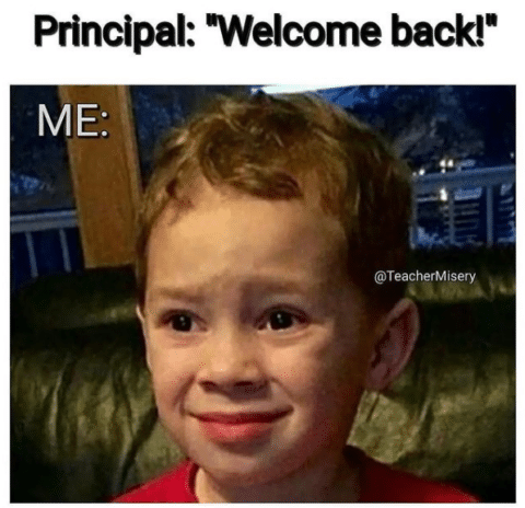 Back to School Teacher Memes