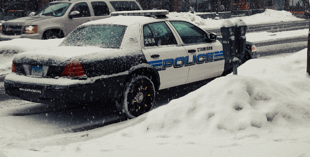 winter police