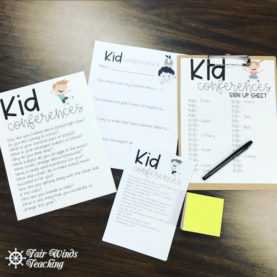 kid conference resources