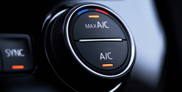 Car air conditioner control button