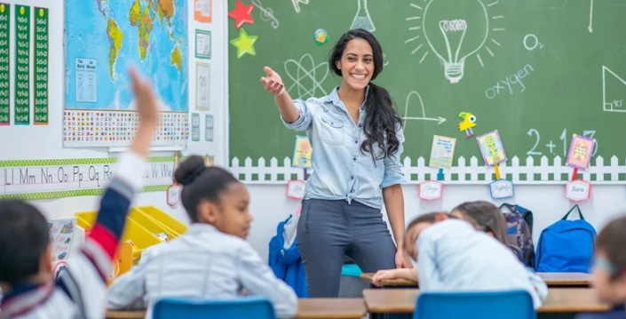 Teacher in Class